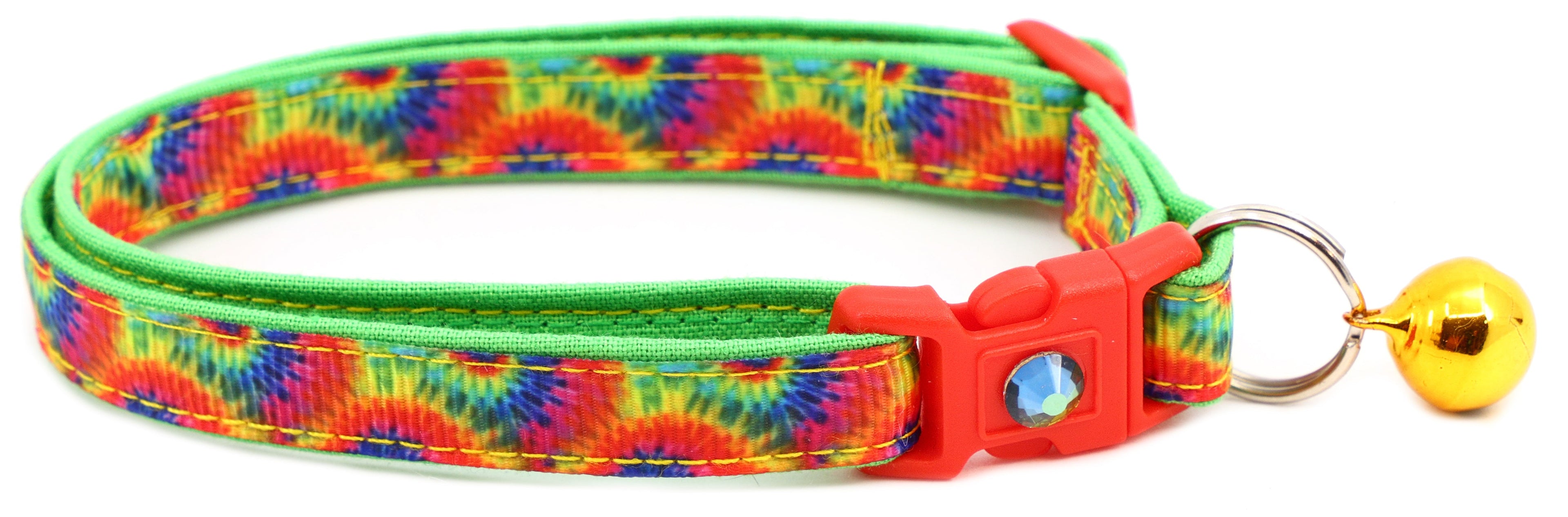 Tie Dye Breakaway Cat Collar-5
