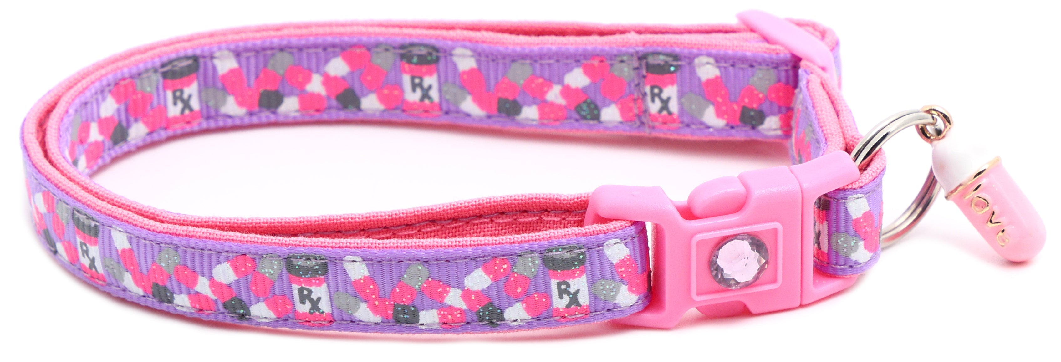Pills Breakaway Cat Collar-17