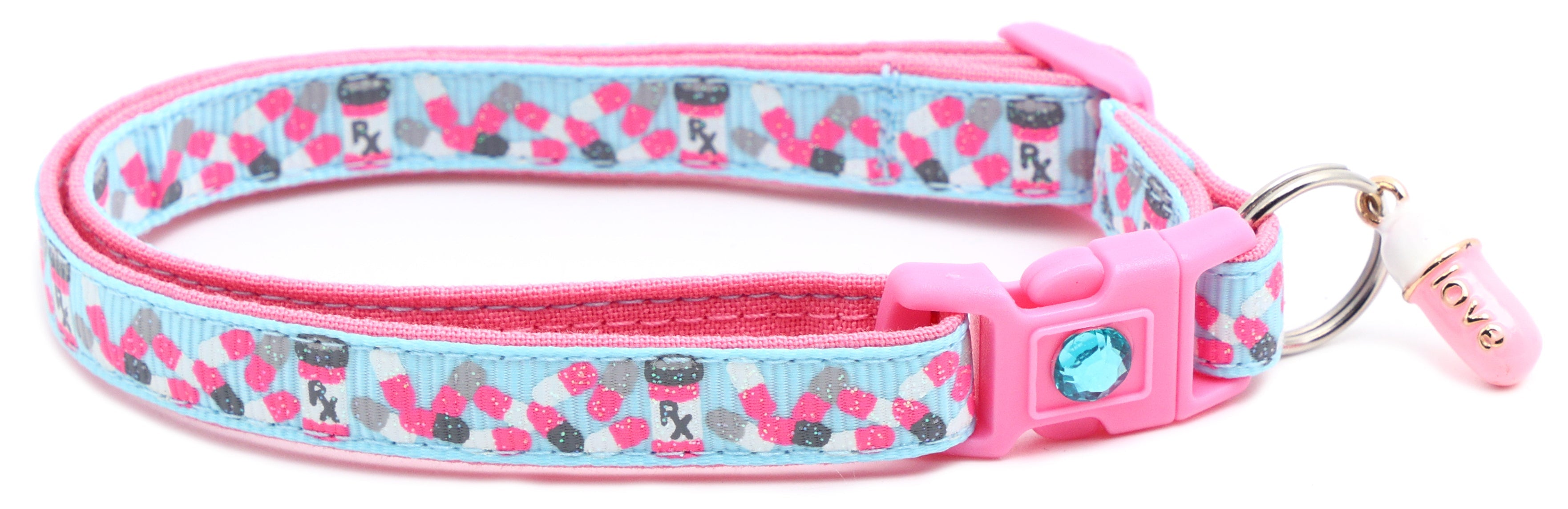 Pills Breakaway Cat Collar-16