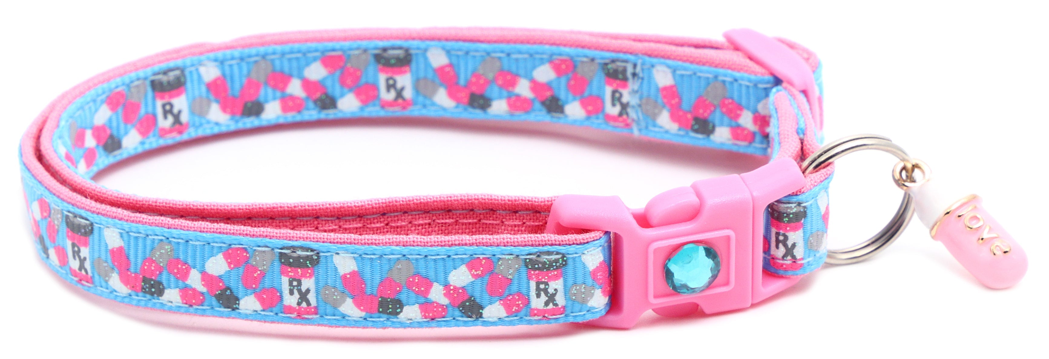 Pills Breakaway Cat Collar-15