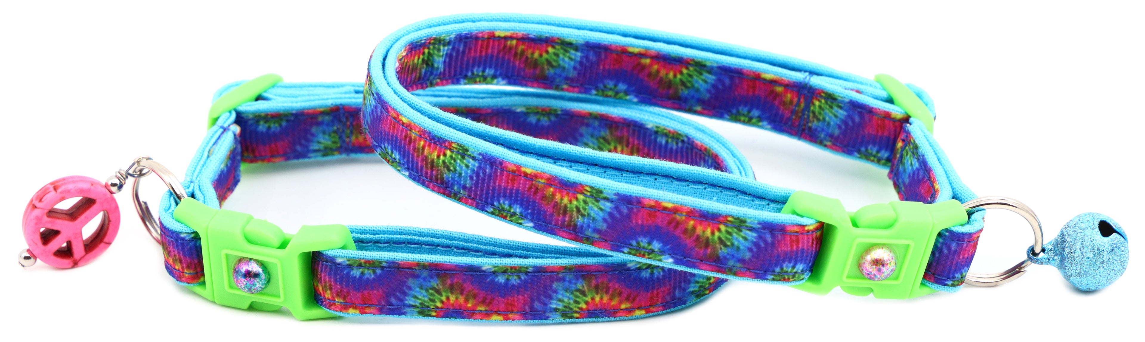 Tie Dye Breakaway Cat Collar-3