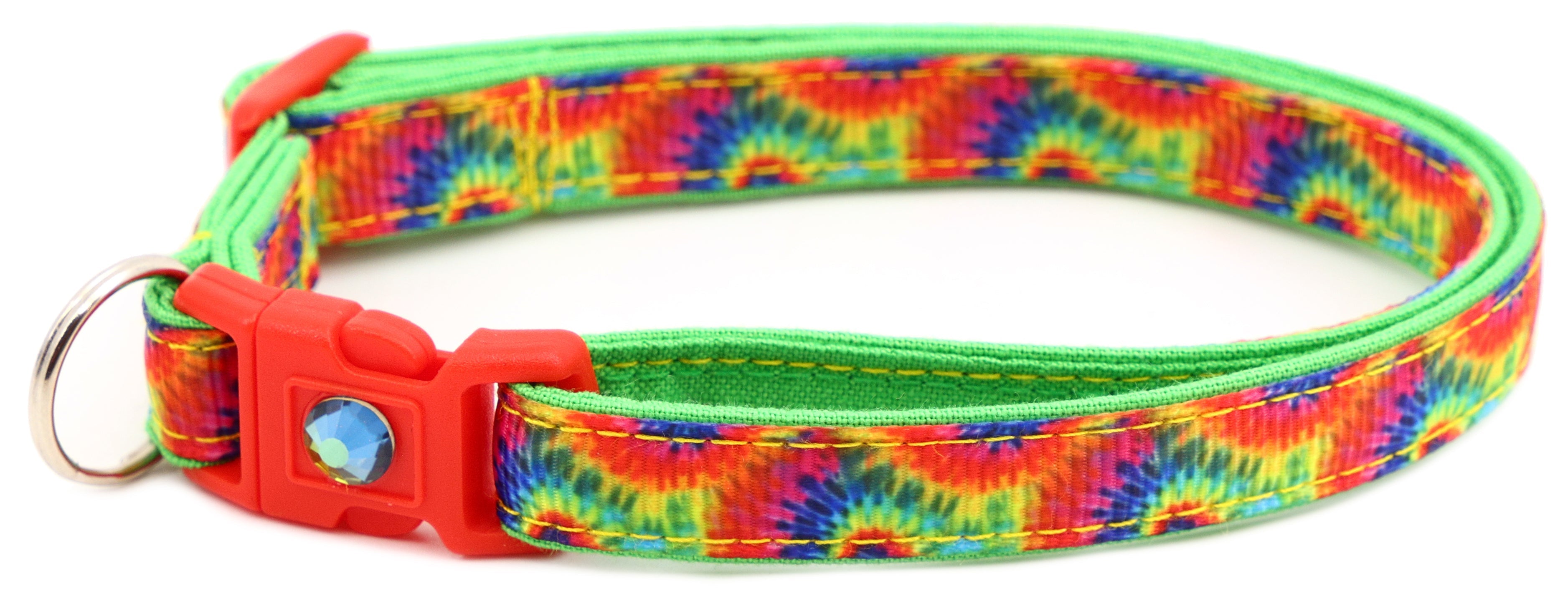 Tie Dye Breakaway Cat Collar-15