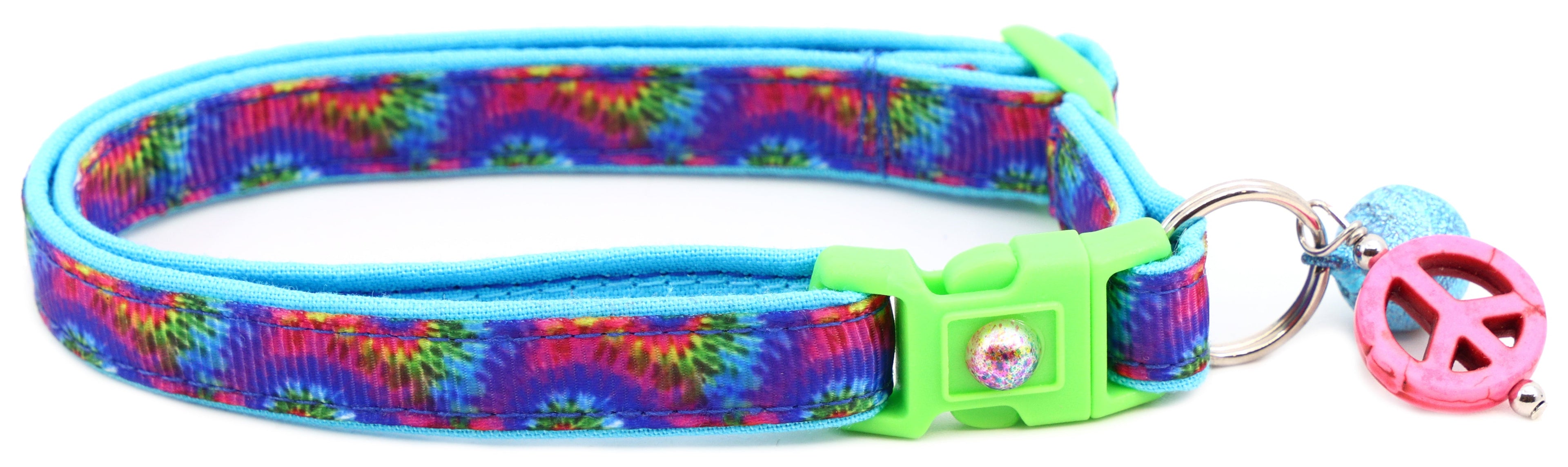 Tie Dye Breakaway Cat Collar-12
