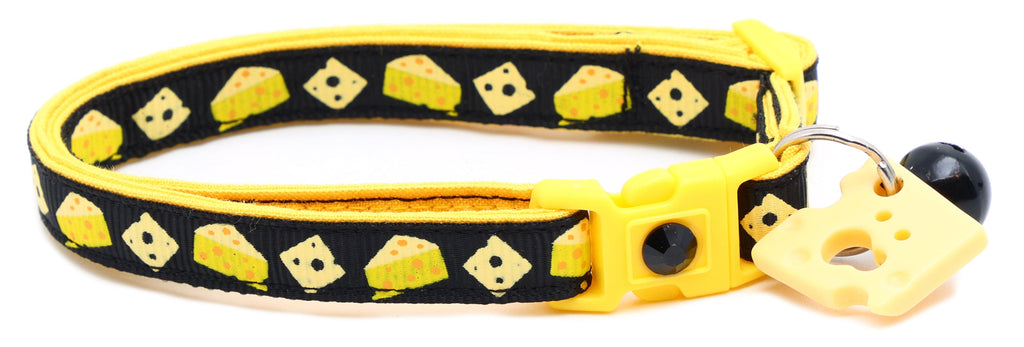 Cheese Breakaway Cat Collar-44