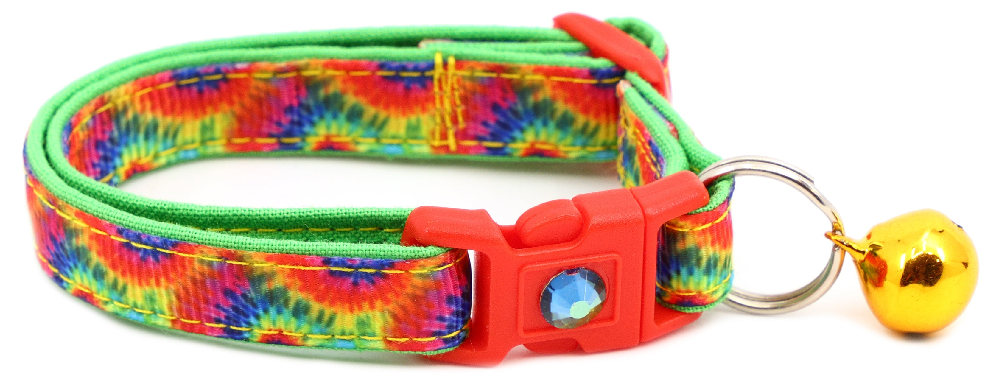 Tie Dye Breakaway Cat Collar-6