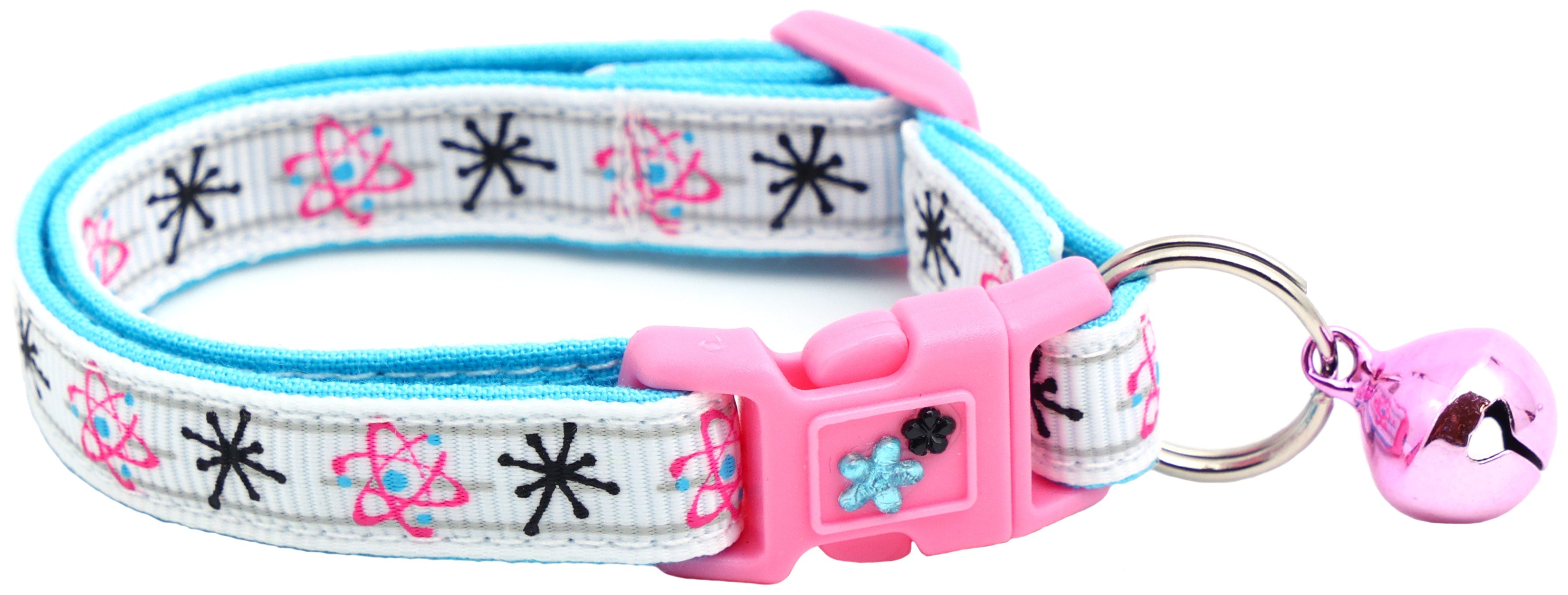 Atoms on White Cat Collar-5