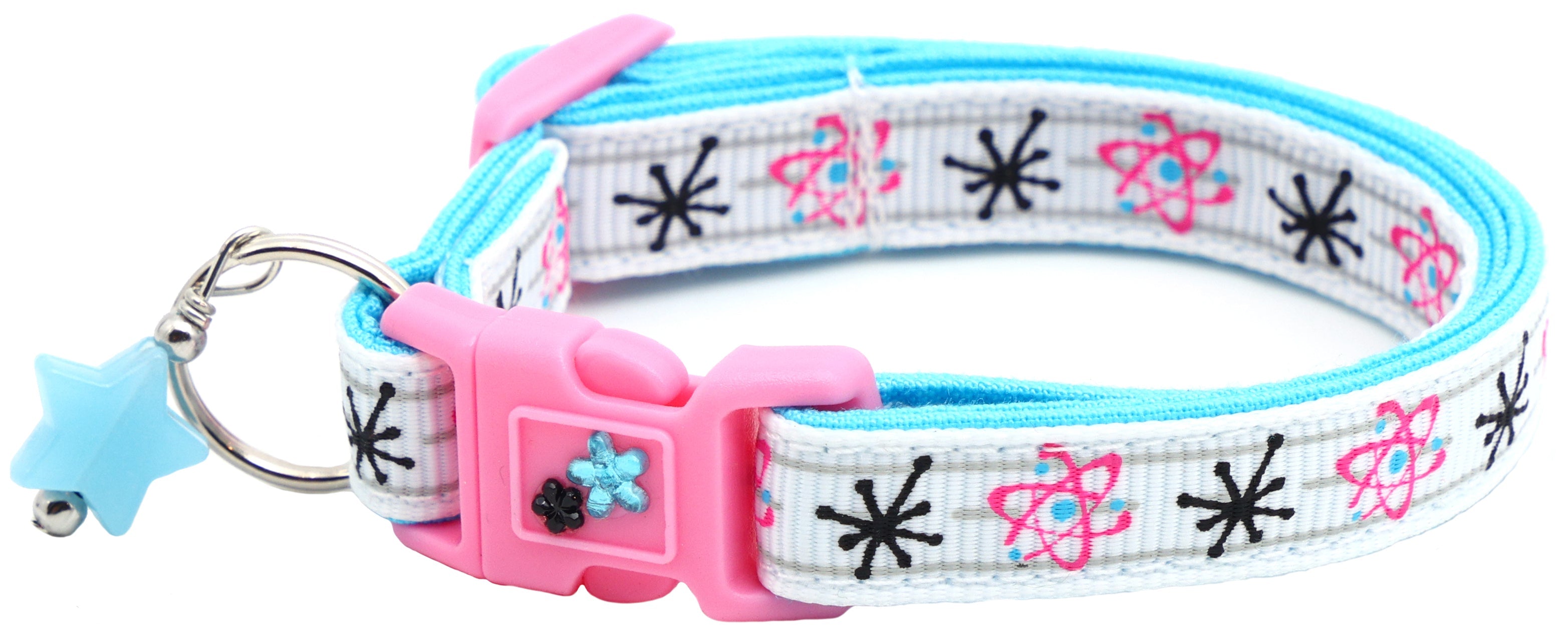 Atoms on White Cat Collar-6