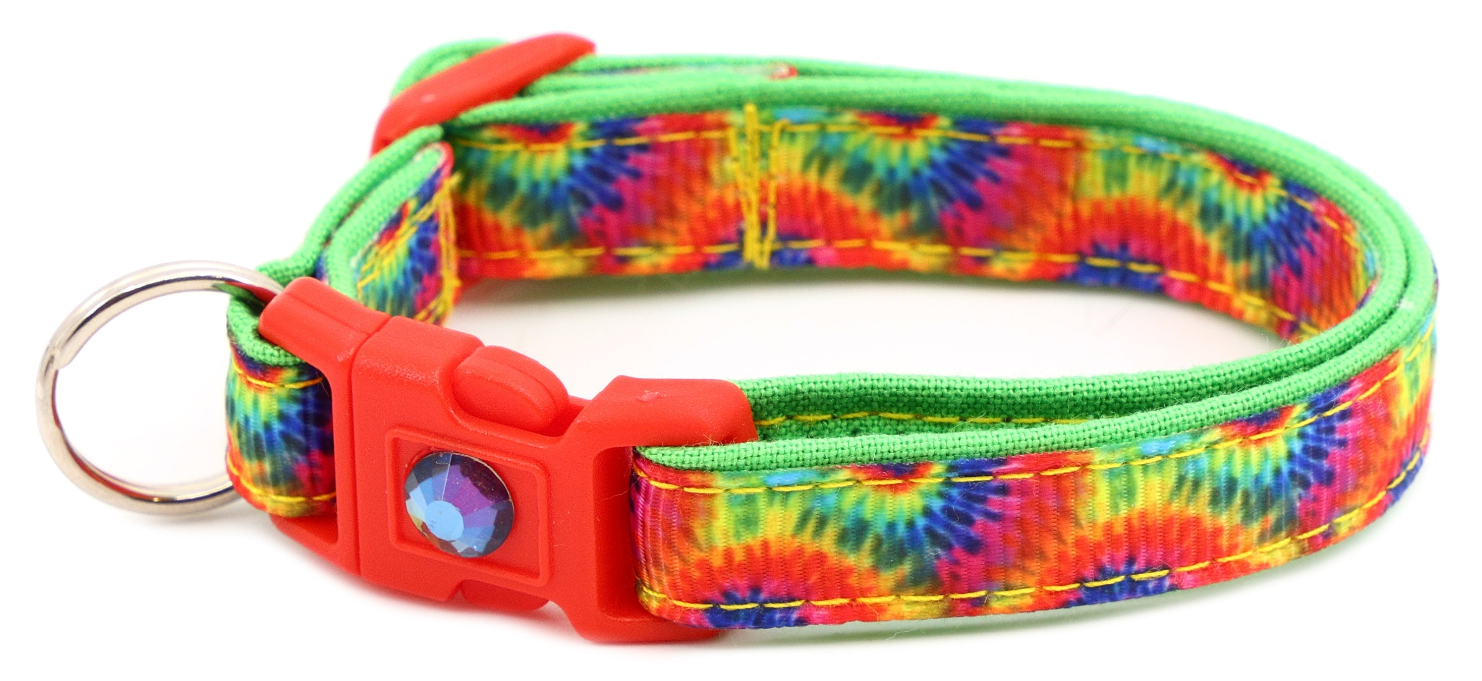 Tie Dye Breakaway Cat Collar-16