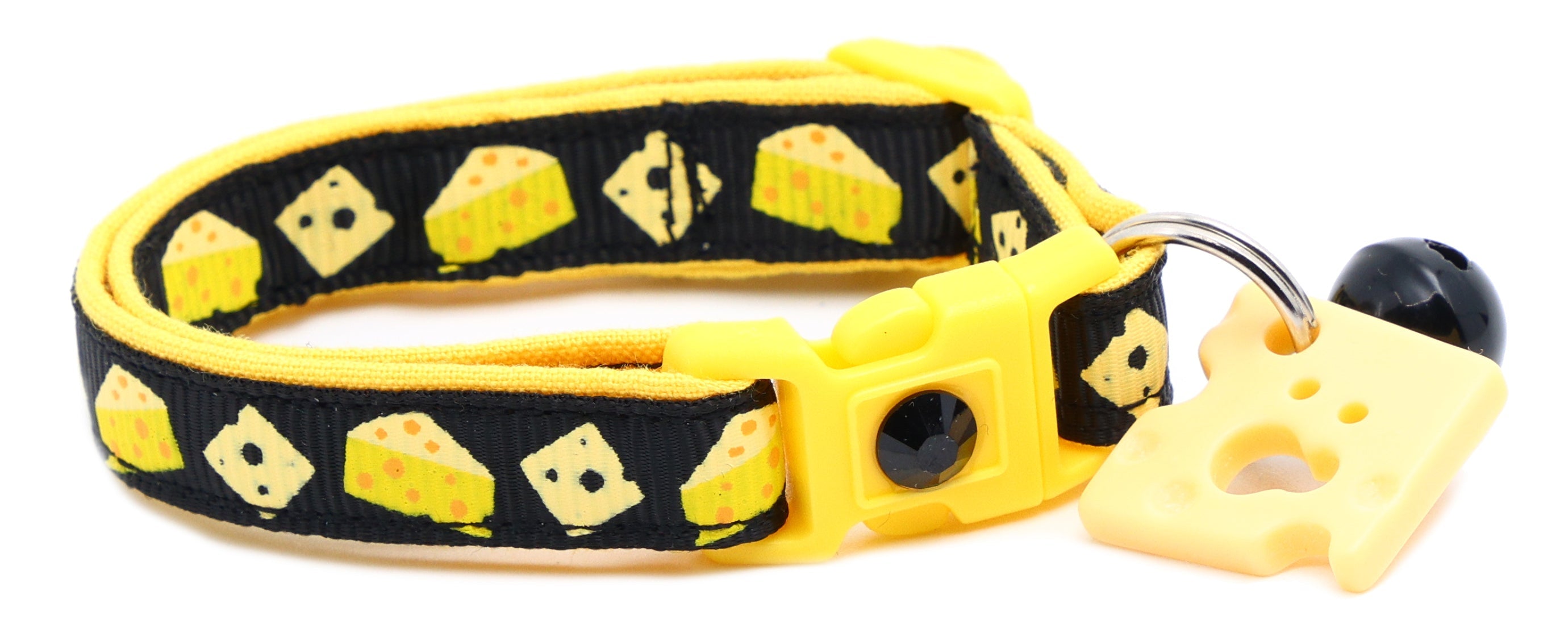 Cheese Breakaway Cat Collar-36