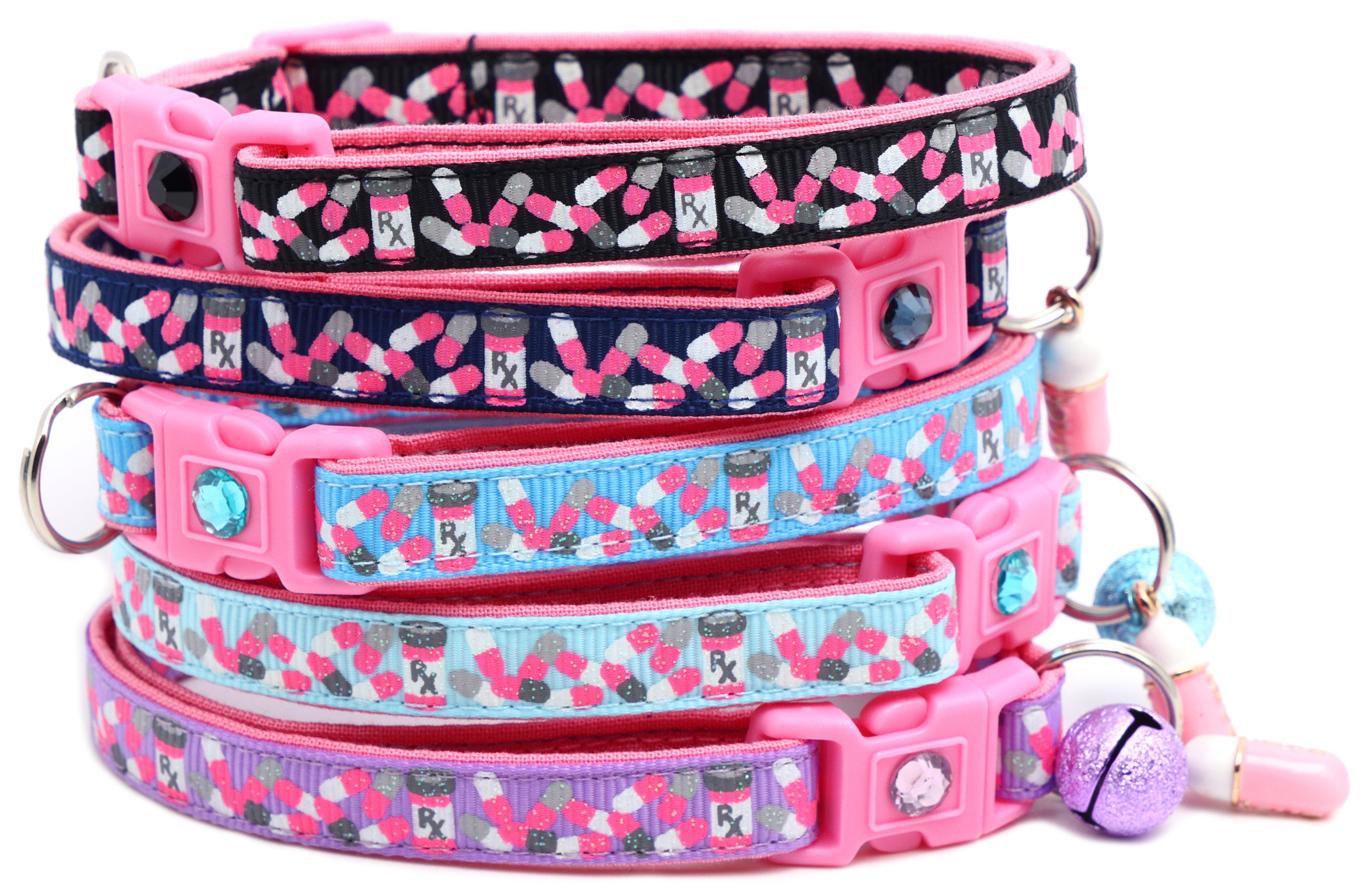 Pills Breakaway Cat Collar-0